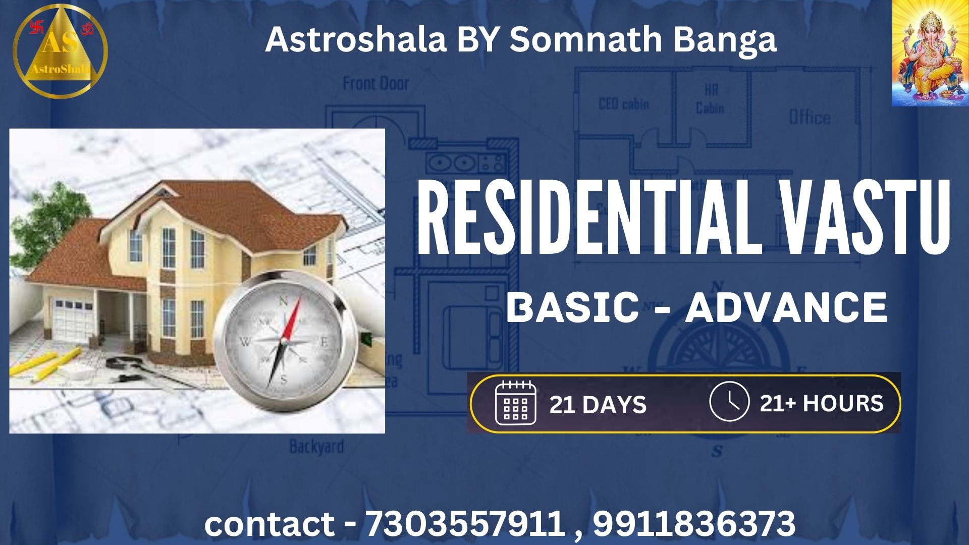 Residential Vastu(Basic-adv)
